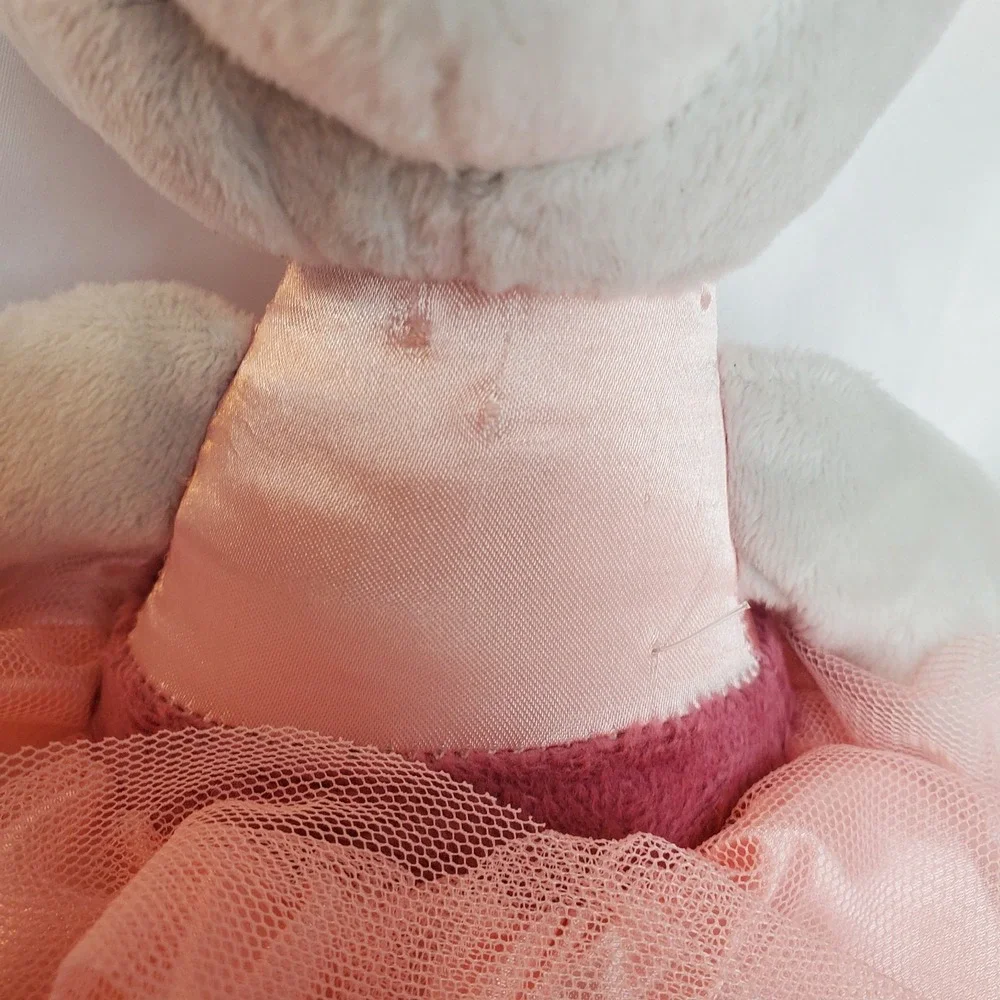 Duck‎ Duck Goose Baby Plush Bear Ballerina Pink dress Pink Ballet Shoes